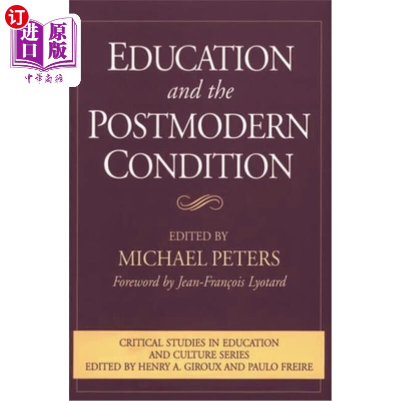 海外直订Education and the Postmodern Condition 教育与后现代状况