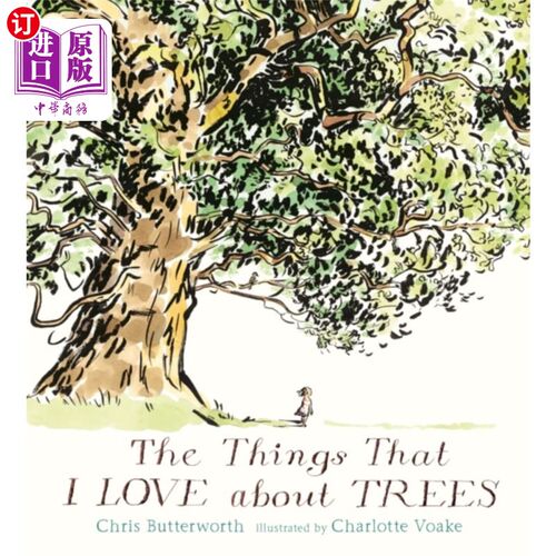 海外直订Things That I LOVE about TREES 我爱树的原因