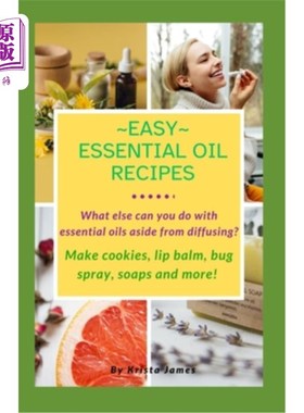 海外直订医药图书Easy Essential Oil Recipes: What else can you do with essential oils aside from  简单的精油配方：除