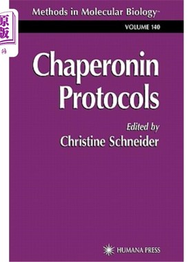 海外直订Chaperonin Protocols 伴侣蛋白方案