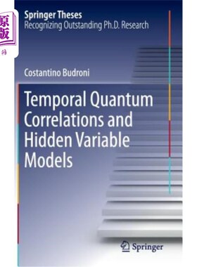 海外直订Temporal Quantum Correlations and Hidden Variable Models 时间量子关联与隐变量模型