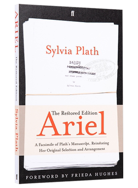西尔维娅普拉斯诗集:爱丽尔 英文原版 Ariel 修订版美国诗人 Sylvia Plath 【中商原版】费伯诗歌