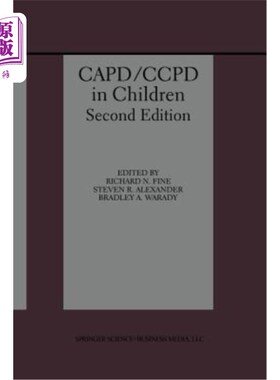 海外直订医药图书Capd/Ccpd in Children 儿童中的capd/ccpd