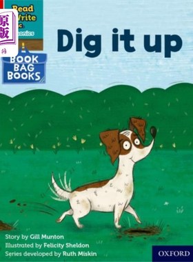 海外直订Read Write Inc. Phonics: Red Ditty Book Bag Book... Read Write公司红色小曲书包第10册把它挖出来