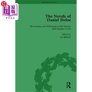 海外直订The Novels of Daniel Defoe, Part II Vol 6 丹尼尔·笛福小说，第二部分，第6卷
