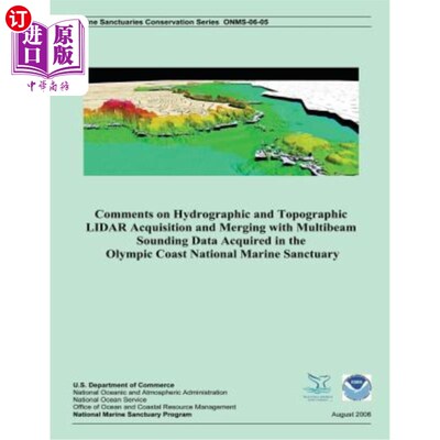 海外直订Comments on Hydrographic and Topographic LIDAR Acquisition and Merging with Mult 水文地形激光雷达采集及与奥