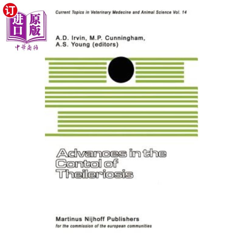 海外直订医药图书Advances in the Control of Theileriosis: Proceedings of an International Confere 泰勒病控制进展：在