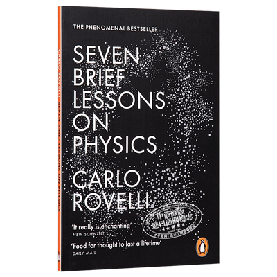 【中商原版】物理学中的七条简论 英文原版 英文版 Seven Brief Lessons on Physics 进口图书 畅销科普读物