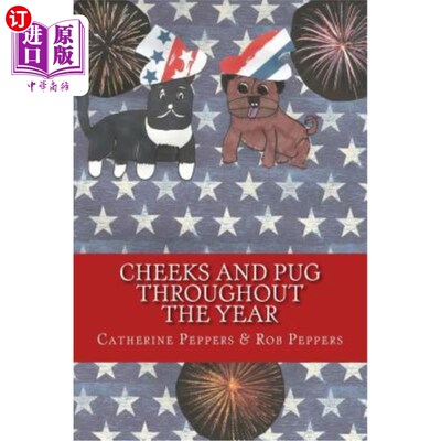海外直订Cheeks and Pug Throughout the Year 面颊和哈巴狗一年四季