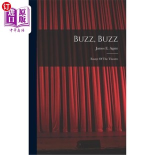 Buzz 巴斯 海外直订Buzz Essays Theatre 戏剧散文 The