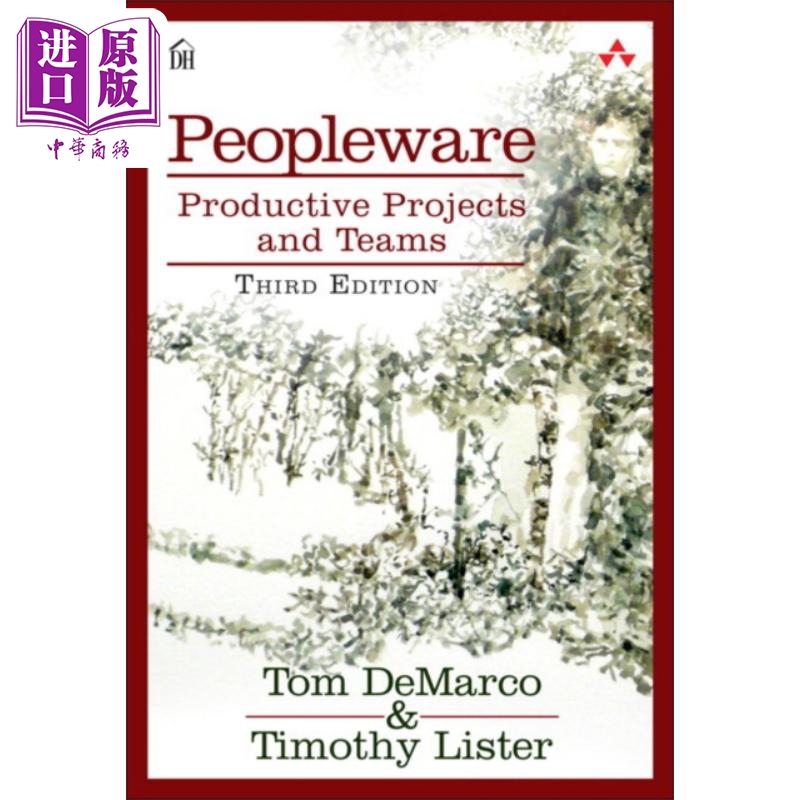 现货 人件 Peopleware Productive Projects and Teams  Revised 英文原版 Tom DeMarco 软件工程 计算机指南【中商原版】