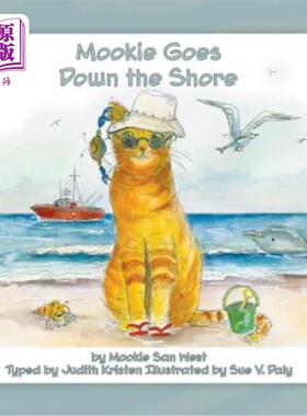 海外直订Mookie Goes Down the Shore Mookie下岸了