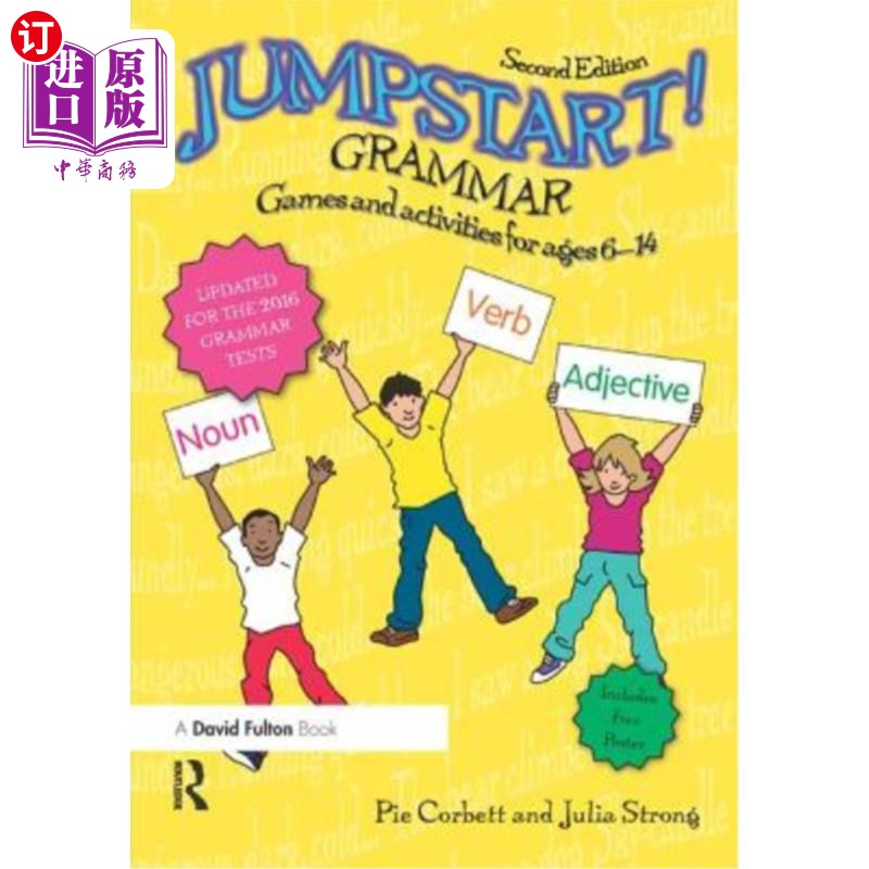 海外直订Jumpstart! Grammar: Games and Activities for Ages 6 - 14 跳起来!语法:6-14岁儿童的游戏和活动