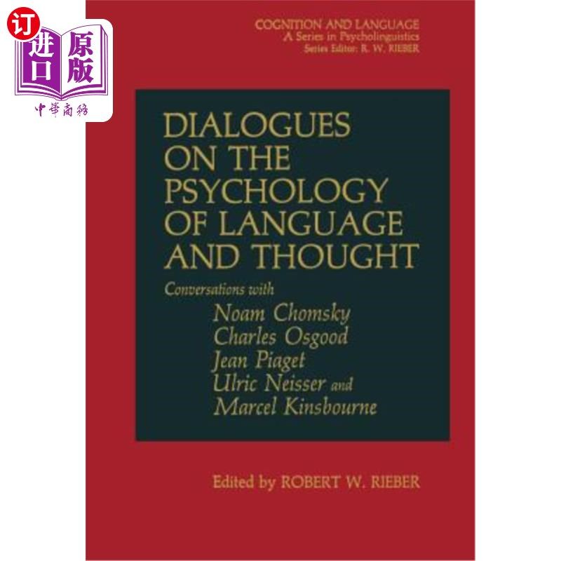 海外直订dialogues on the psychology of language and thought 语言