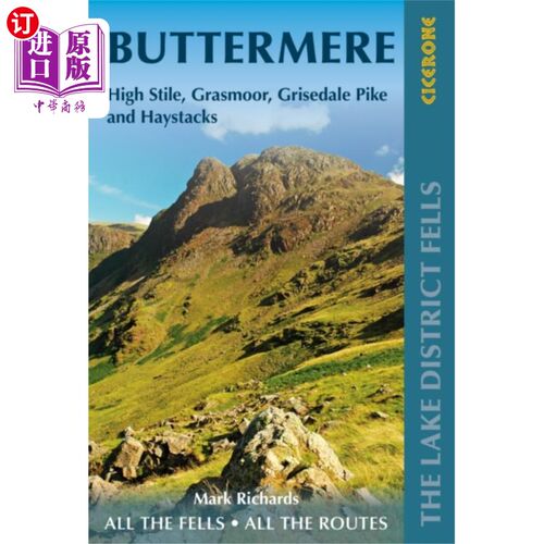 海外直订Walking the Lake District Fells - Buttermere 漫步湖区丘陵-巴特米尔
