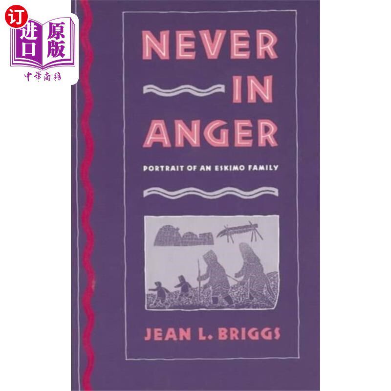 海外直订Never in Anger 从来没有在愤怒