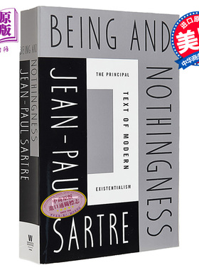 诺贝尔文学奖得主1964年 让保罗萨特 存在与虚无 美版平装 英文原版 Being and Nothingness Jean Paul Sartre