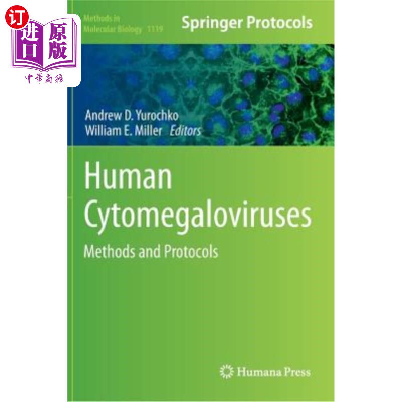 海外直订医药图书Human Cytomegaloviruses: Methods and Protocols 人巨细胞病毒:方法和方案