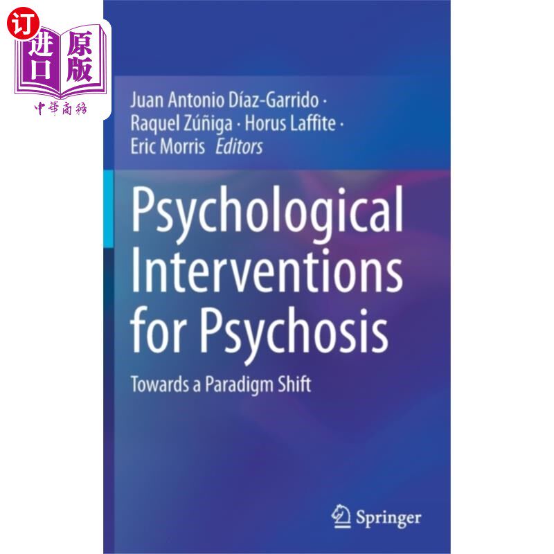海外直订医药图书Psychological Interventions for Psychosis 精神病的心理干预