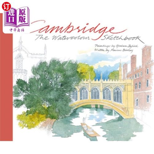 海外直订Cambridge: The Watercolour Sketchbook 剑桥:水彩写生本