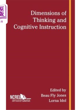 海外直订Dimensions of Thinking and Cognitive Instruction 思维维度与认知教学