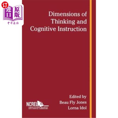 海外直订Dimensions of Thinking and Cognitive Instruction 思维维度与认知教学