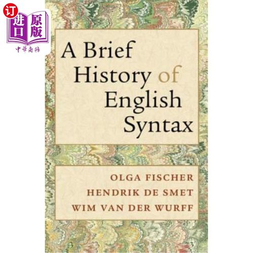 海外直订A Brief History of English Syntax 英语句法简史