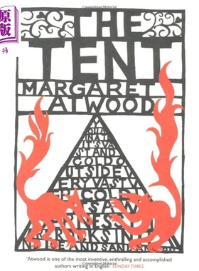 现货 帐篷 英文原版 The Tent Margaret Atwood【中商原版】