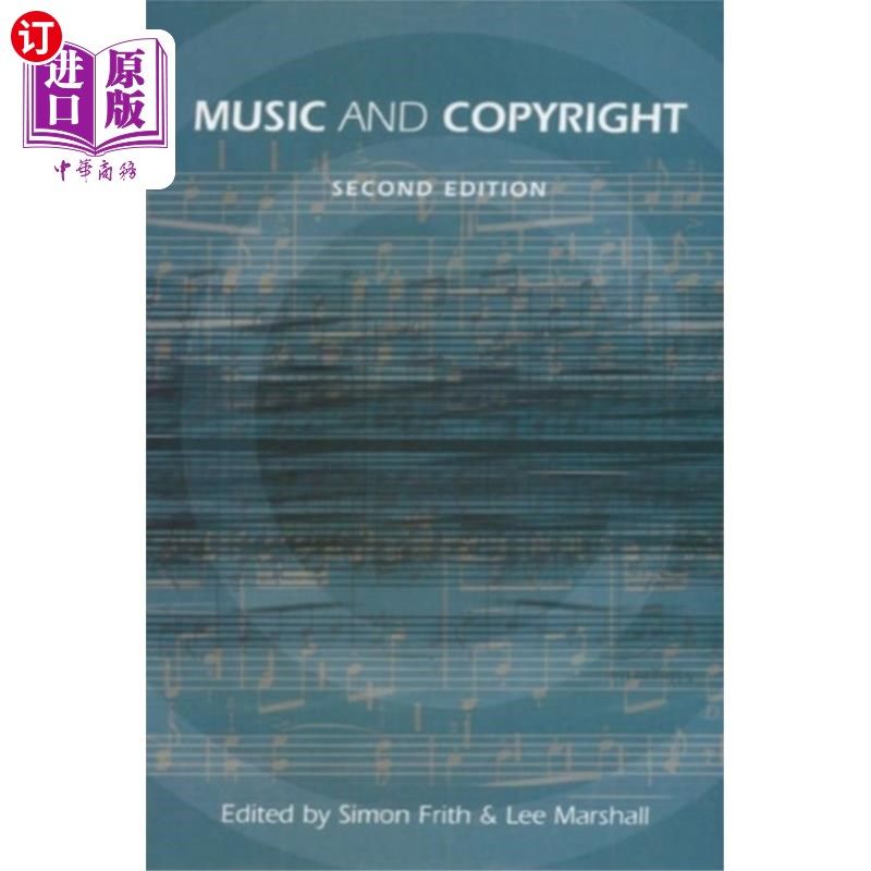 海外直订Music and Copyright 音乐及版权