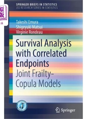海外直订医药图书Survival Analysis with Correlated Endpoints: Joint Frailty-Copula Models 具有相关终点的生存分析:关