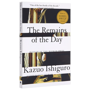 预售 诺贝尔文学奖得主2017年 石黑一雄 长日留痕 长日将尽 美版平装 英文原版 The Remain of the Day Kazuo Ishiguro 告别有情天