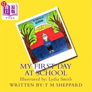 first 我上学 day school 第一天 海外直订My