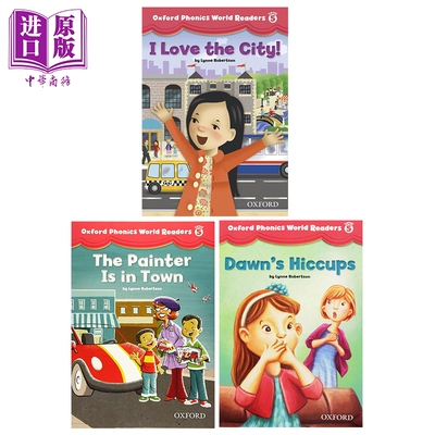 英文原版牛津自然拼读趣味绘本读物 Oxford Phonics World Readers Level 5级别3本 牛津儿童读物opw英语分级绘本【中商原版】