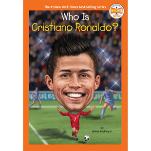 预售 Who Is Cristiano Ronaldo 谁是C罗纳尔多 儿童章节书 人文知识科普图画书 人物传记 英文原版 进口图书【中商原版】