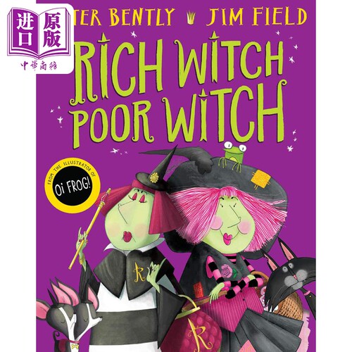 现货 Jim Field Rich Witch Poor Witch 富奶奶穷奶奶 英文原版 进口图书 儿童绘本 品德培育 故事图画书 3岁以上【中商原版】