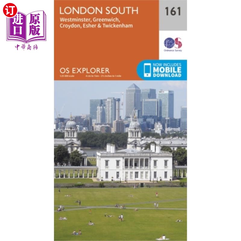 海外直订London South, Westminster, Greenwich, Croydon, E... 伦敦南部、威斯敏斯特、格林威治、克罗伊登、埃舍尔和特威