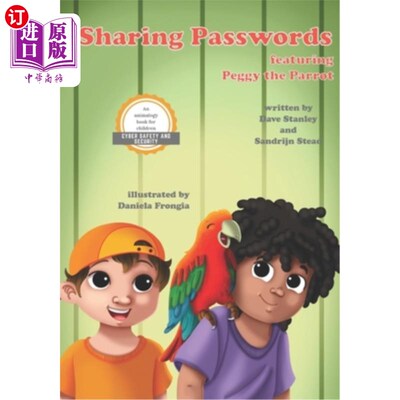 海外直订Sharing Passwords featuring Peggy the Parrot 分享佩吉鹦鹉的密码