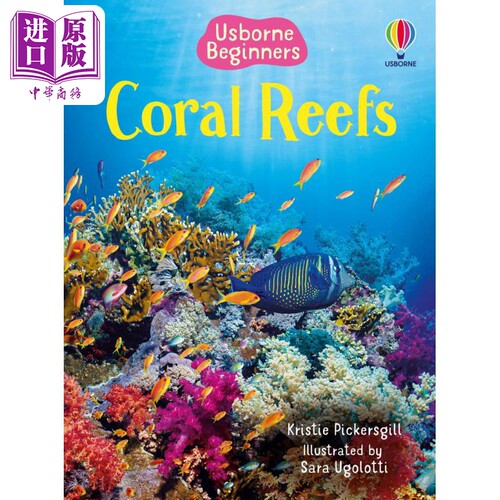 Coral Reefs 尤斯伯恩:珊瑚礁 英文原版 进口图书 儿童自然绘本 科普百科图书 科学知识儿童读物 亲子读物 童书【中商原版】