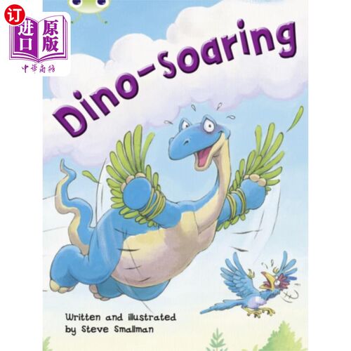 海外直订Bug Club Independent Fiction Year Two Orange A Dino-soaring 虫子俱乐部独立小说二年级橙色一只恐龙翱翔