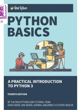 海外直订Python Basics: A Practical Introduction to Python 3 Python基础：Python 3的实用介绍