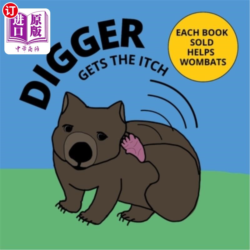 海外直订Digger Gets The Itch Digger感到痒了