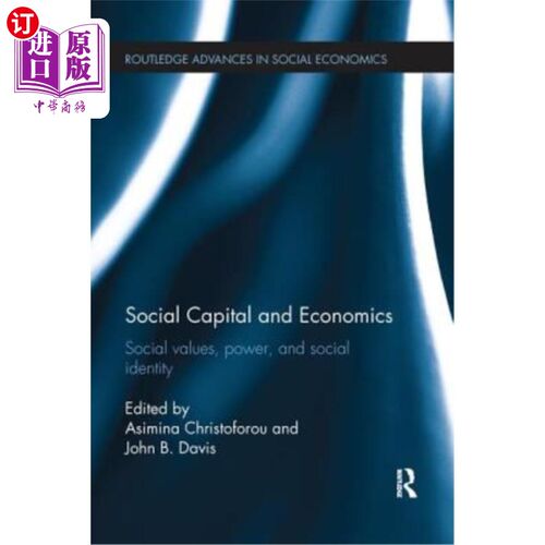 海外直订Social Capital and Economics: Social Values, Power, and Social Identity 社会资本与经济学：社会价值、权力与