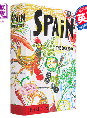 西班牙烹饪书 Spain The Cookbook 英文原版 Simone Ortega and Ines 美食 食谱【中商原版】