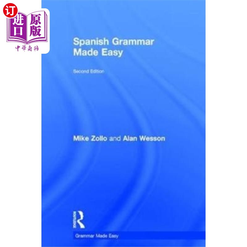 海外直订西班牙语 Spanish Grammar Made Easy 西班牙语语法变得容易了