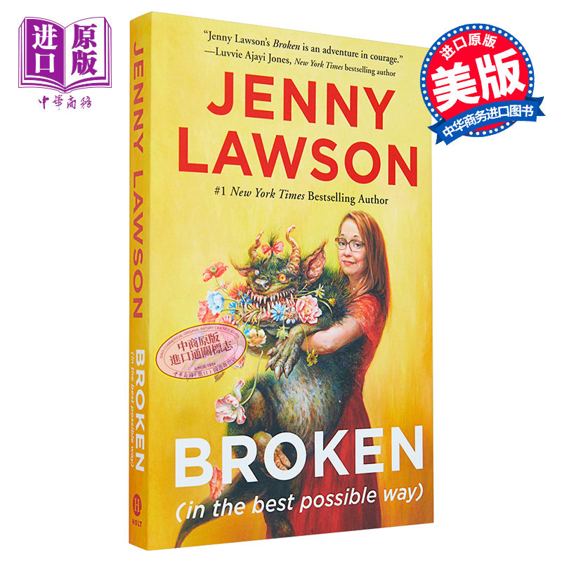 现货 破碎 珍妮劳森抗抑郁之旅 Broken  in the Best Possible Way Jenny Lawson 英文原版【中商原版】