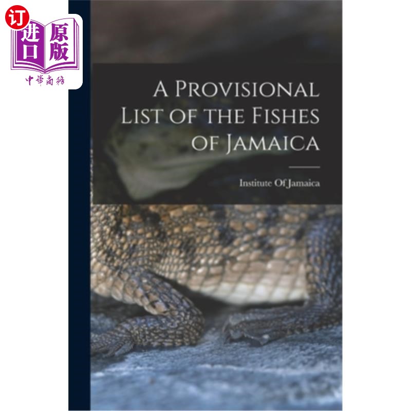 海外直订A Provisional List of the Fishes of Jamaica 牙买加鱼类临时名录