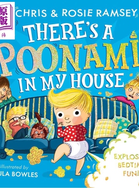 我家的放屁宝宝 There's a Poonami in My House 英文原版 儿童绘本 幽默图画故事书 亲子读物 进口童书 3-6岁【中商原版】