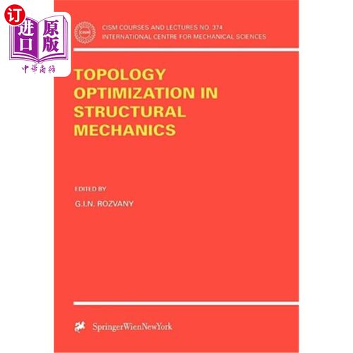 海外直订Topology Optimization in Structural Mechanics 结构力学中的拓扑优化