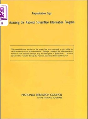 海外直订Assessing the National Streamflow Information Pr... 评估国家河流信息计划