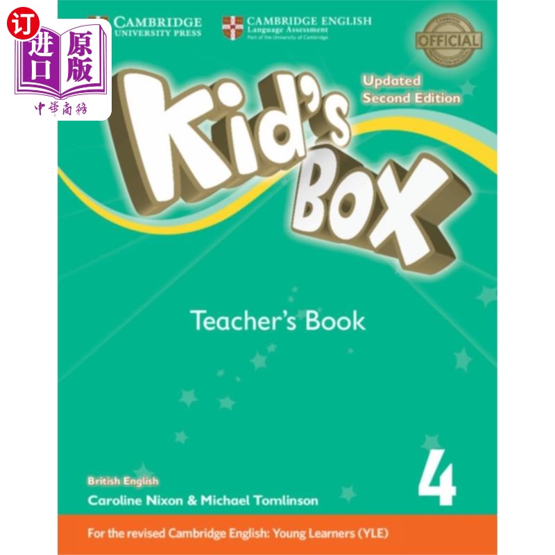 海外直订Kid's Box Level 4 Teacher's Book British English 儿童读物四级英式英语教师用书